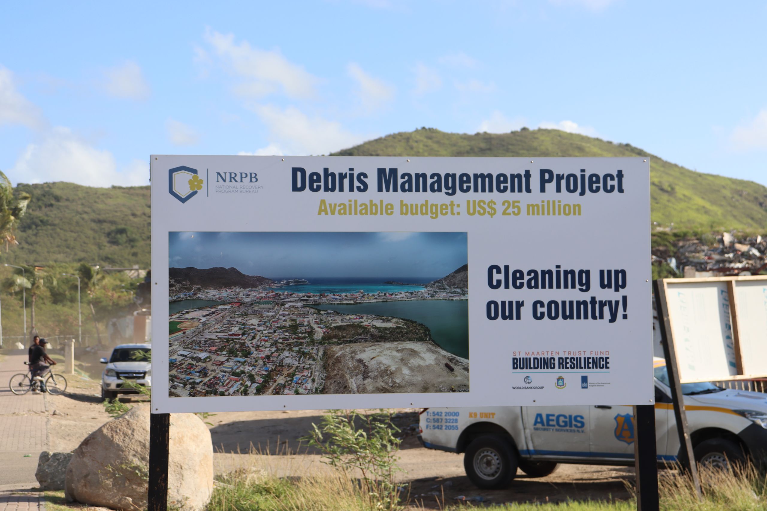 NRPB Sign outside the dump (Image credit: Jenny Steel)