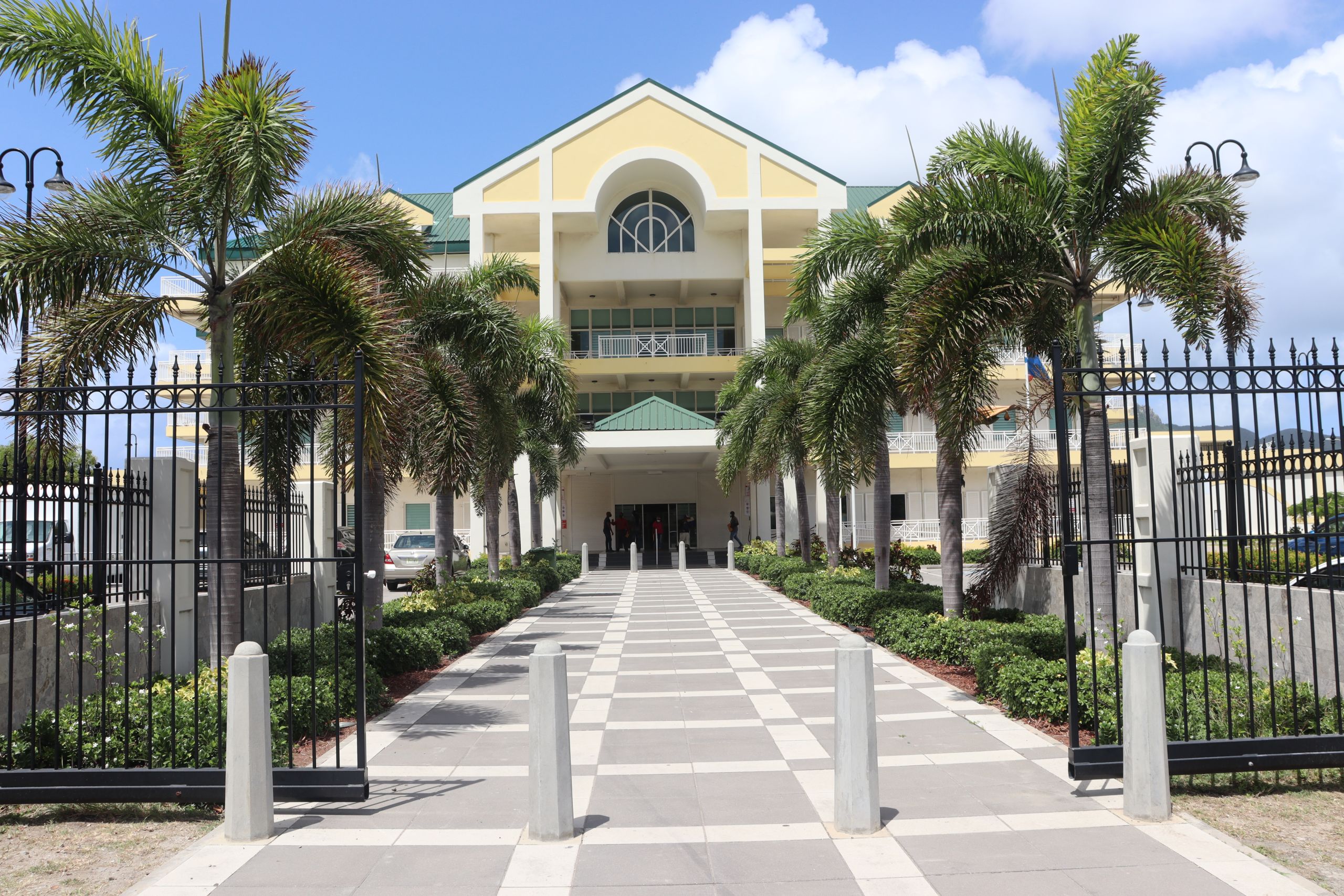 Government building of St Maarten (Image credit: Jenny Steel)